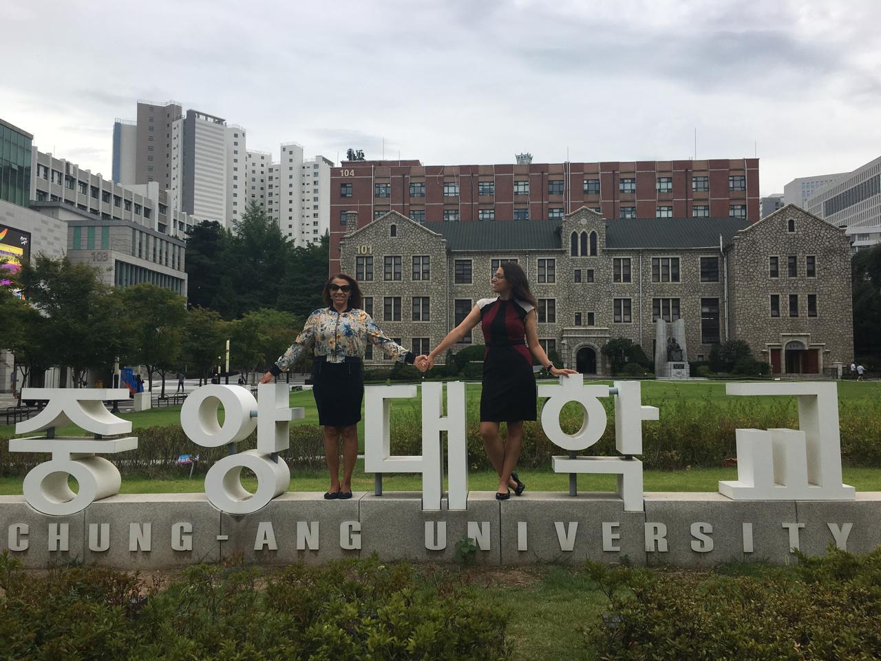 Ana Paula na Chung-Ang University, Seoul